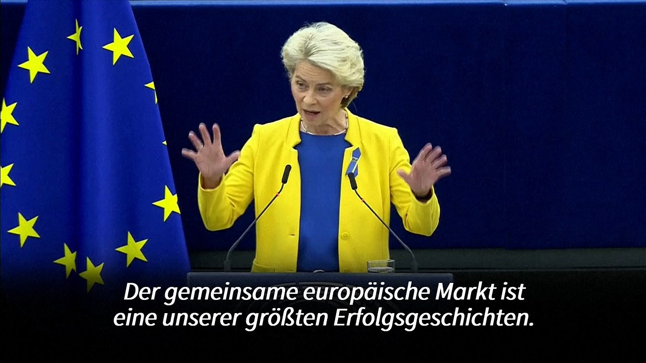 Von der Leyen kündigt Reise nach Kiew an