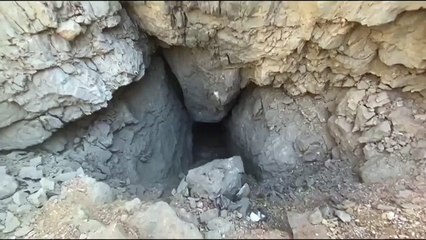 Terör mağarasındaki cephanelik imha edildi!