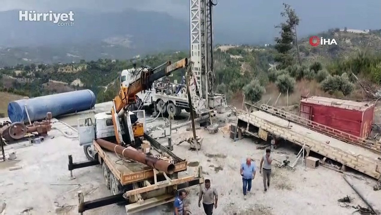 Adana Kozan ilçesinde sondaj kuyusu açılıyor