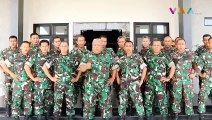 TNI RI Serbu Effendi, Dandim Kebumen Acungkan Tongkat
