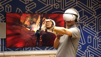 On a joué, PS VR 2 sur la tête, à Horizon : Call of the Mountain