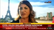 Enerji krizine karşı dikkat çeken önlem: Eyfel Kulesi ışıklarını erken kapatacak