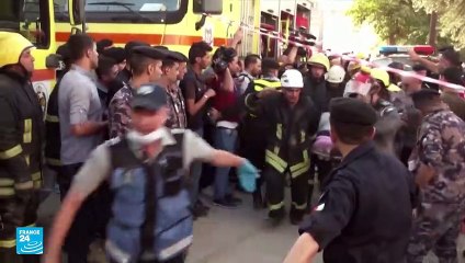 الأردن: مقتل خمسة أشخاص على الأقل إثر انهيار مبنى في عمان