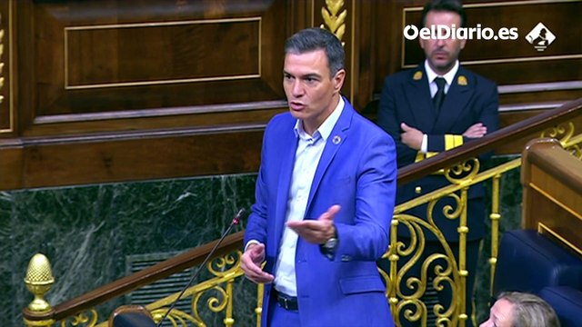 Pedro Sánchez, a Vox: Ustedes no defienden los recursos naturales de España, defienden los intereses de los de arriba