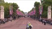 King Charles arrives at Buckingham Palace