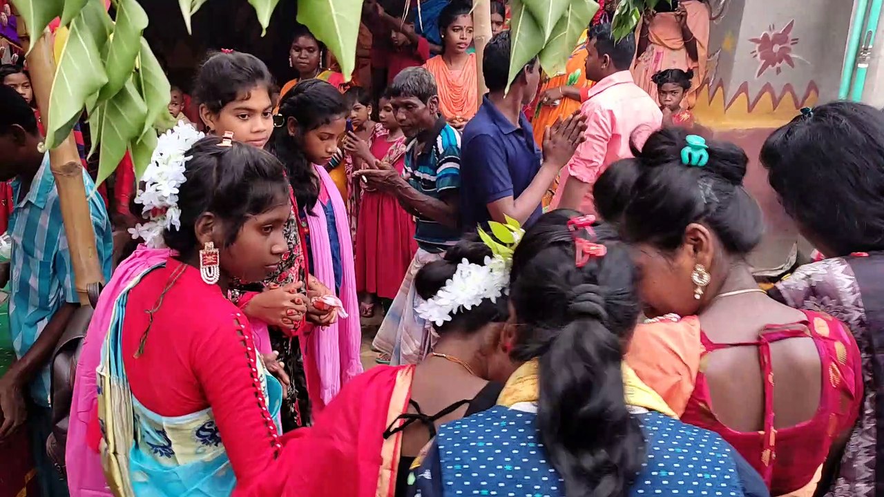 Santali wedding dance video