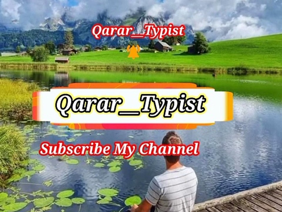 Matalab ki dunya khi | مطلب کی دنیا ھے | qarar__typist