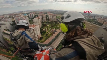 Bakan Dönmez'den TEİAŞ'ın helikopterli bakımı paylaşımı