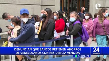 Denuncian que bancos retienen ilegalmente ahorros de venezolanos con residencia vencida