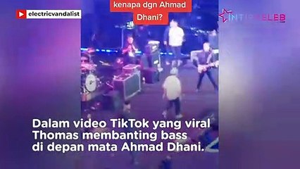 Thomas Ramdhan Ngamuk Banting Bass Depan Ahmad Dhani