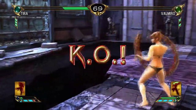 Soulcalibur IV Story Mode - Tira {Costume 3 EYE CANDY! } (Eng. Ver)