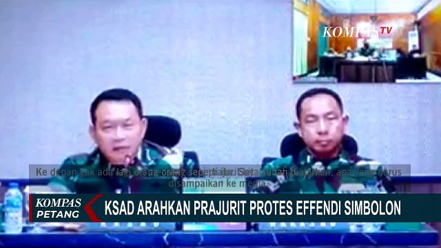 Jenderal Dudung Arahkan Prajurit Protes Effendi Simbolon, Pengamat: KSAD Harus Bijak Tanggapi Kritik