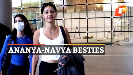 Ananya Panday & Navya Nanda Friendship On Display