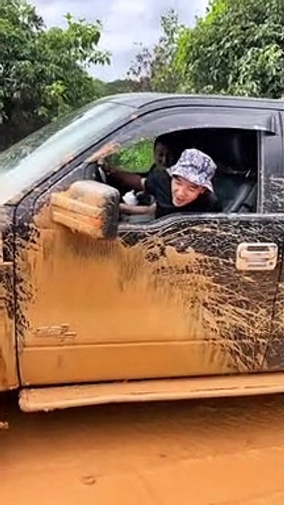 Car off road challenge on the danger road #car #shorts ep (1163)