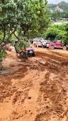 Car off road challenge on the danger road #car #shorts ep (1165)