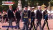 Hommage à la reine Elizabeth II: Charles III défile derrière le cercueil avec William et Harry