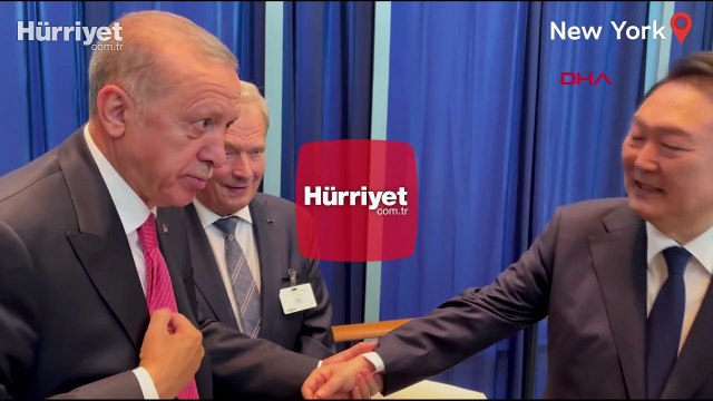 Cumhurbaşkanı Erdoğan, Finlandiya ve Güney Kore liderleriyle sohbet etti
