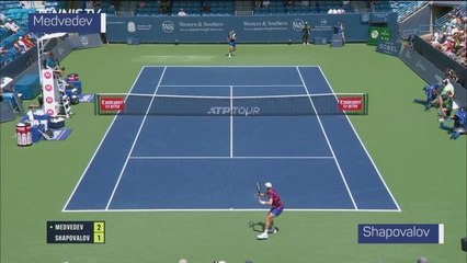 World number one Medvedev makes Cincinnati last eight