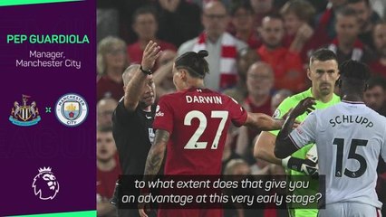 'Very early days' - Guardiola addresses lead over Liverpool