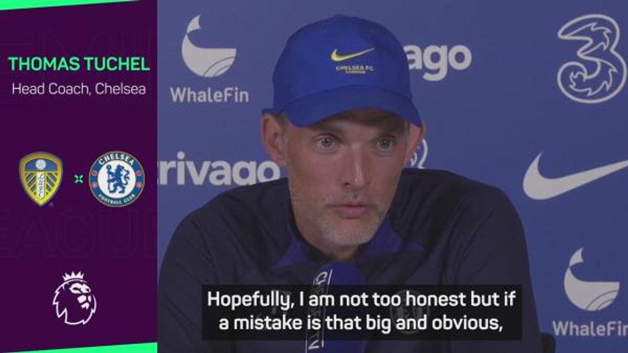 Tuchel 'unimpressed' after Mike Dean admits VAR error