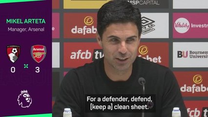 'Nobody expected' Saliba's goal - Arteta