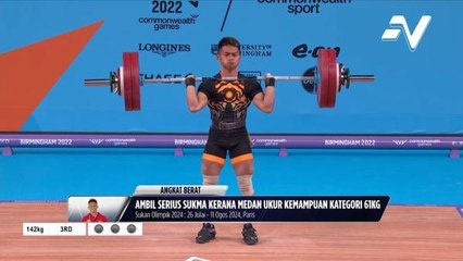 Aniq Kasdan ambil serius SUKMA kerana medan ukur kemampuan kategori 61kg