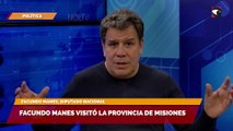 Facundo Manes visitó la provincia de Misiones
