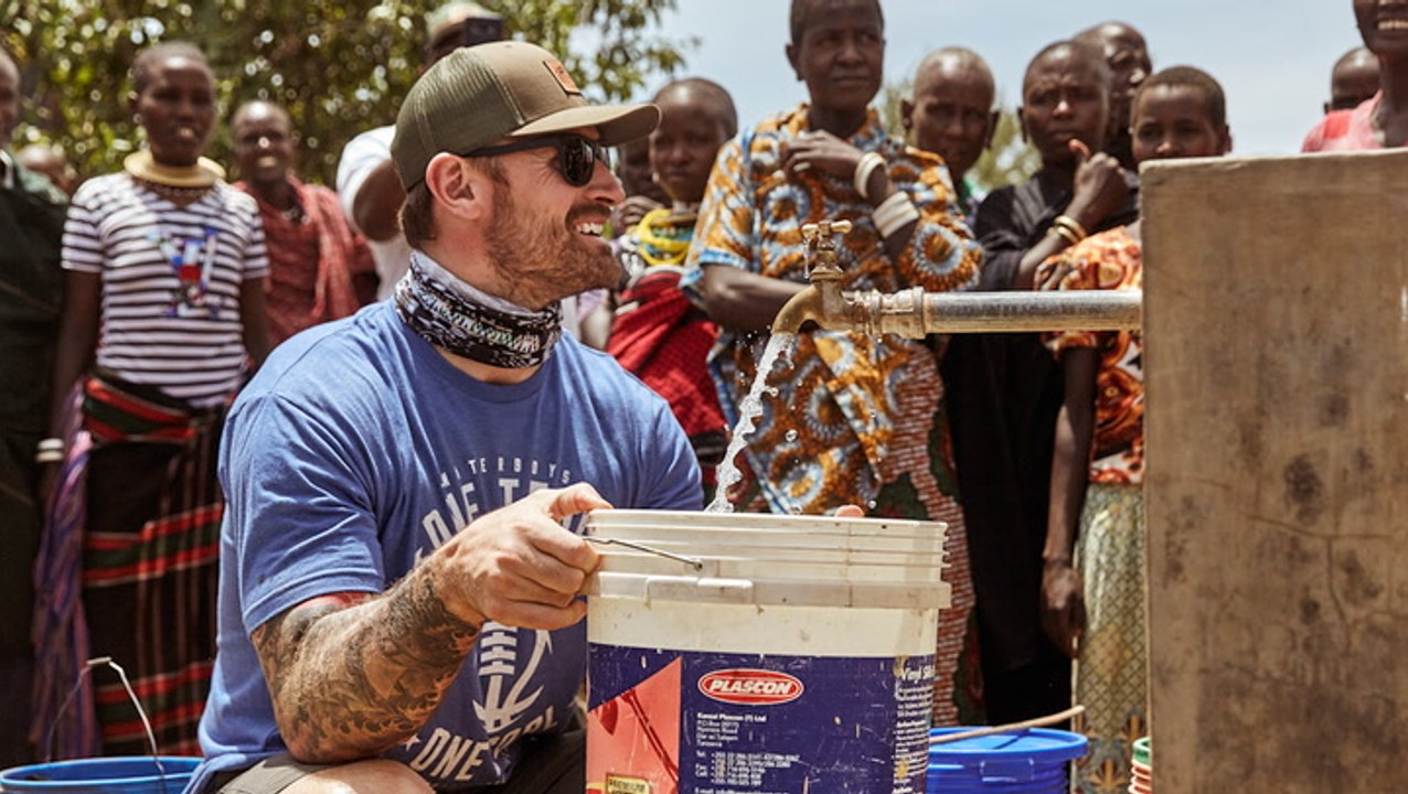 NFL star spearheads effort to tackle water woes around the world