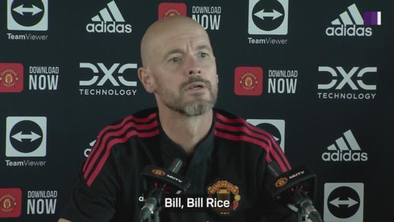 Erik ten Hag ignores Sky Sports reporter