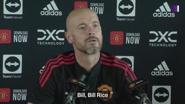 Erik ten Hag ignores Sky Sports reporter