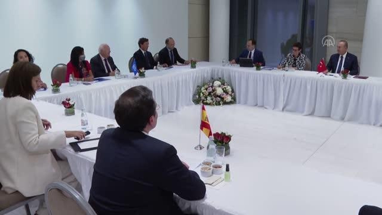Turkish FM meets Spanish counterpart in New York