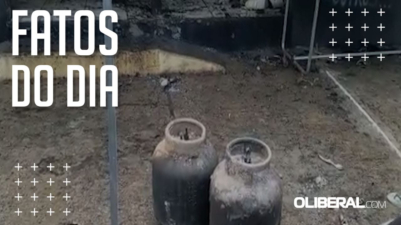 Acidente com botijão de gás destrói restaurante no bairro de São Brás