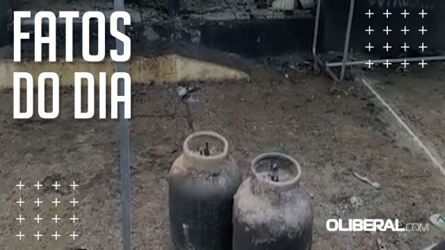 Acidente com botijão de gás destrói restaurante no bairro de São Brás