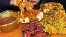 ASMR EATING CHICKEN BIRYANI, MUTTON BIRYANI,SCHEZWAN FRIEDRICE,WHOLE CHICKEN CURRY,CHICKEN LOLLIPOP