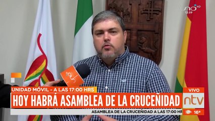 Hoy habrá asamblea de la cruceñidad