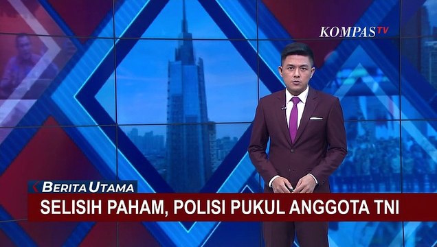 Video Oknum Polisi Pukul Anggota TNI Viral, Pelaku Kini Diperiksa di Polda Sumsel!