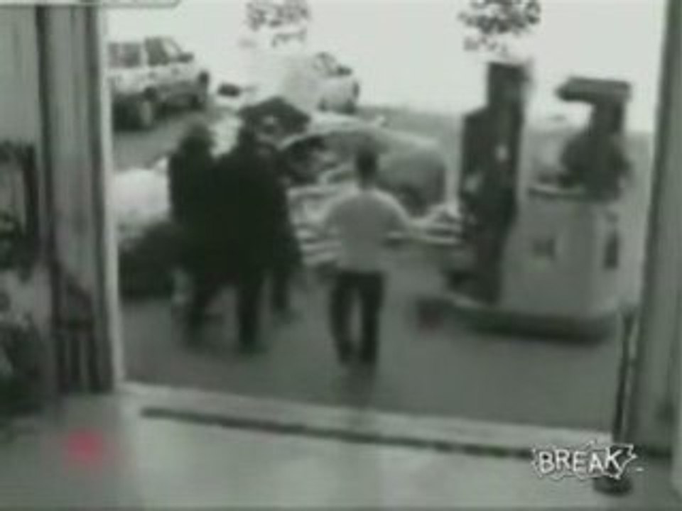 Forklift Slams Into New Car