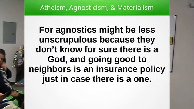 3_ Atheism, Agnosticism, & Materialism