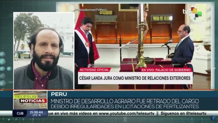 Video herunterladen: Presidente de Perú juramentó a nuevos integrantes de su equipo ejecutivo