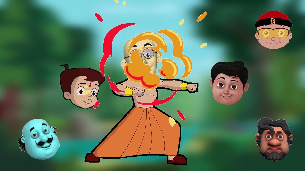 Chota Bheem Funny cartoon wrong face game-3
