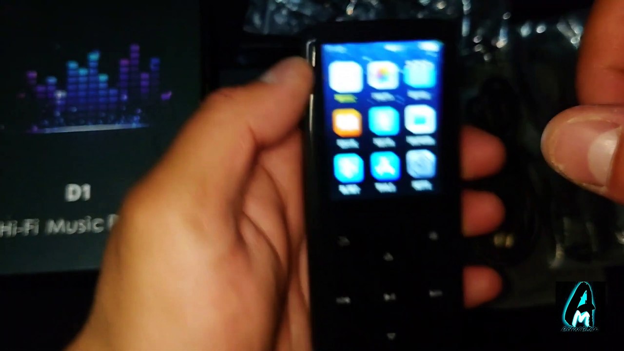 Gueray D1 Bluetooth Touch Hifi MP3 Player (Review) video Dailymotion