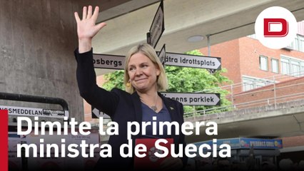 La primera ministra de Suecia dimitirá tras la derrota de la izquierda
