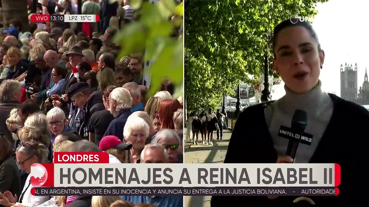 Lucas, el boliviano que asistirá al funeral de la Reina Isabel II en Londres