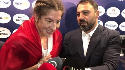 Cumhurbaşkanı Erdoğan'dan dünya şampiyonu Yasemin Adar Yiğit'e tebrik telefonu