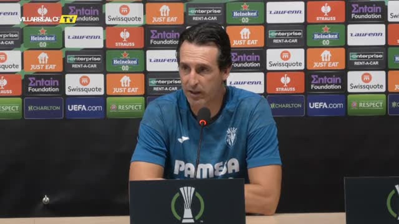 Emery: "Europa siempre es difícil, ya lo vimos con el Lech Poznan"