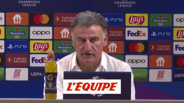 Galtier sur le carton de Neymar : «Un carton jaune très sévère» - Foot - C1 - PSG