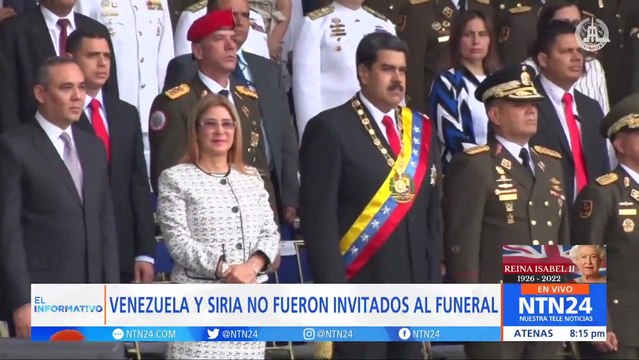 Nicolás Maduro y Daniel Ortega no fueron invitados al funeral de la Reina Isabel II