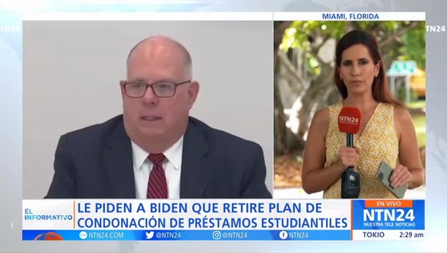 Gobernadores de EEUU le piden a Joe Biden que retire su plan de condonación de préstamos estudiantiles