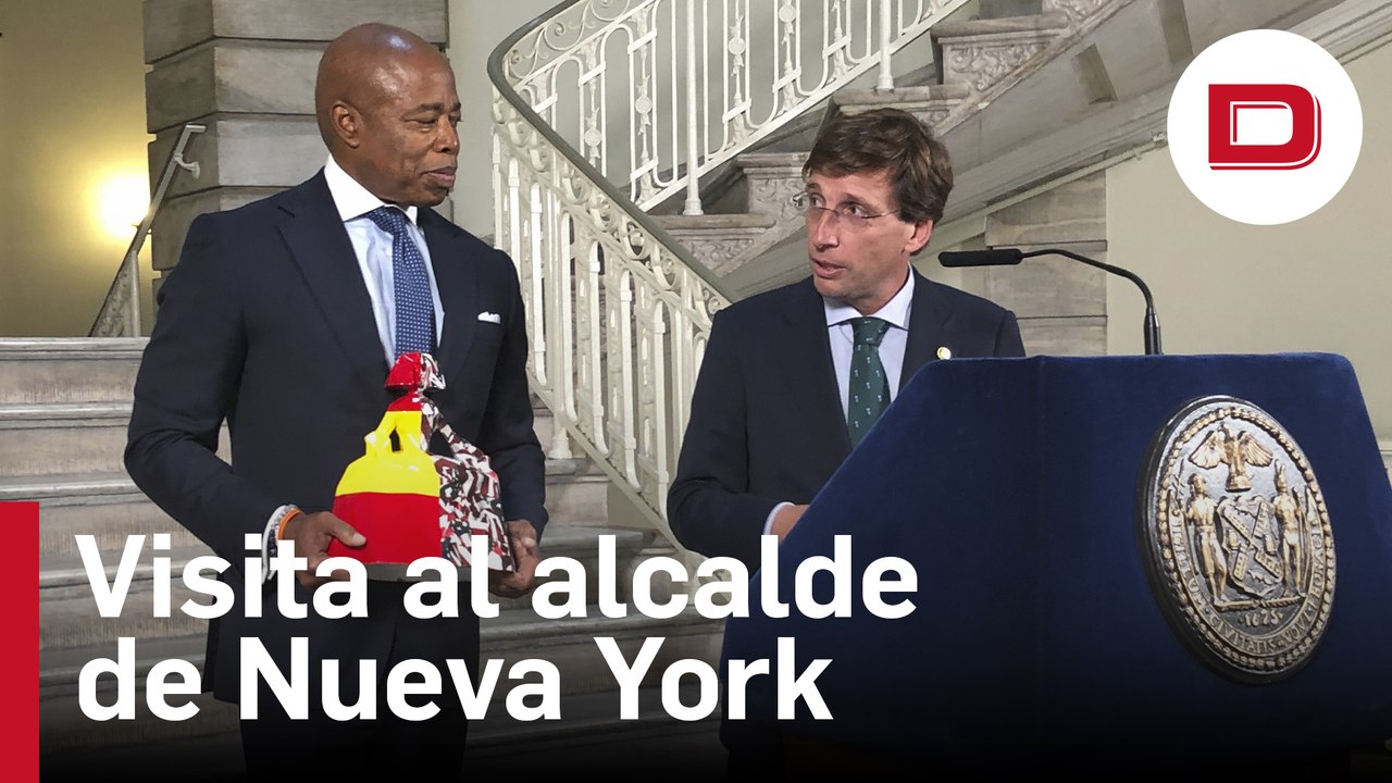 El alcalde de Madrid pide consejos al alcalde de Nueva York para lidiar con las bandas latinas
