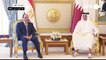 قطر ومصر توقعان مذكرات تفاهم خلال زيارة السيسي
